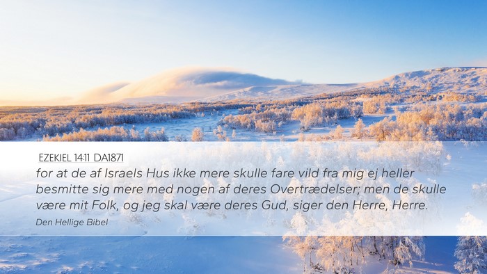 Ezekiel 14:11 DA1871 Bible Verse Image