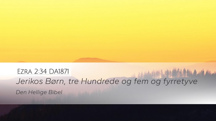 Ezra 2:34 DA1871 Bible Verse Image