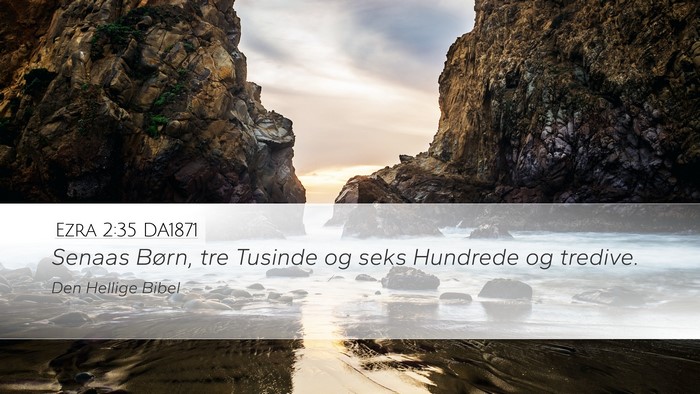Ezra 2:35 DA1871 Bible Verse Image