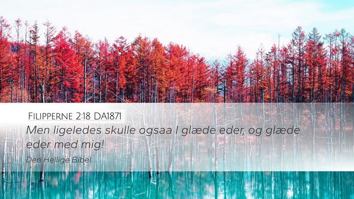 Filipperne 2:18 DA1871 Desktop Wallpaper - Men ligeledes skulle ogsaa I glæde eder, og - Desktop Bible Verse Wallpaper