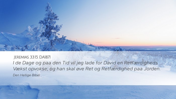 Jeremias 33:15 DA1871 Bible Verse Image