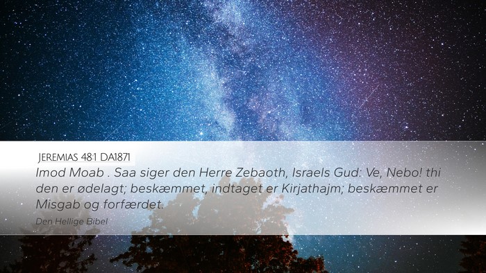 Jeremias 48:1 DA1871 Bible Verse Image