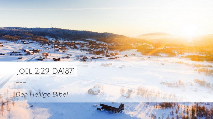 Joel 2:29 DA1871 Desktop Wallpaper -  - Desktop Bible Verse Wallpaper