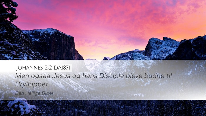 Johannes 2:2 DA1871 Bible Verse Image