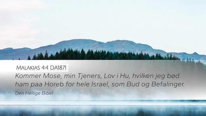 Malakias 4:4 DA1871 Bible Verse Image