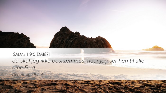 Salme 119:6 DA1871 Bible Verse Image