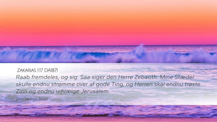 Zakarias 1:17 DA1871 Bible Verse Image