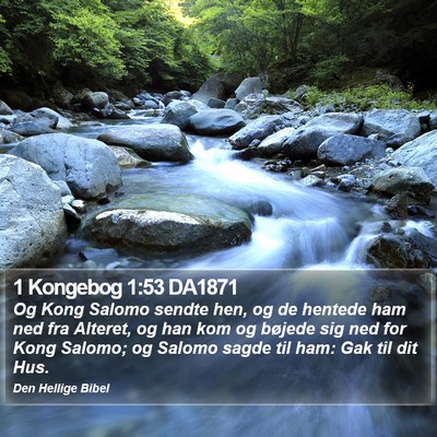 1 Kongebog 1:53 DA1871 Bible Verse Image