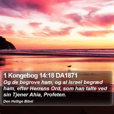 1 Kongebog 14:18 DA1871 Bible Verse Image