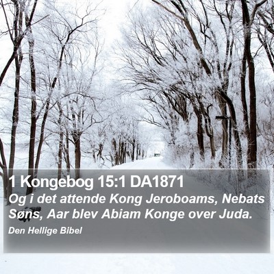 1 Kongebog 15:1 DA1871 Bible Verse Image