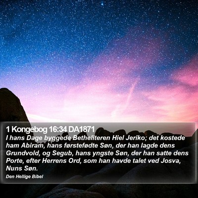 1 Kongebog 16:34 DA1871 Bible Verse Image