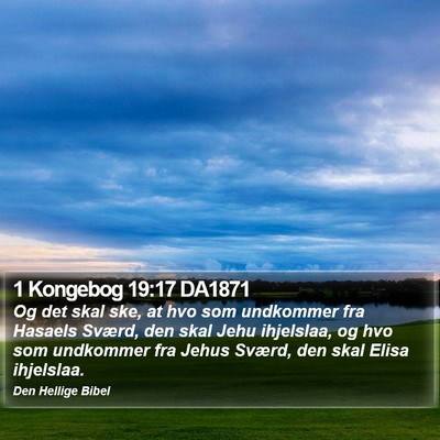 1 Kongebog 19:17 DA1871 Bible Verse Image
