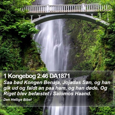 1 Kongebog 2:46 DA1871 Bible Verse Image