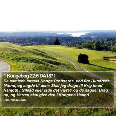 1 Kongebog 22:6 DA1871 Bible Verse Image