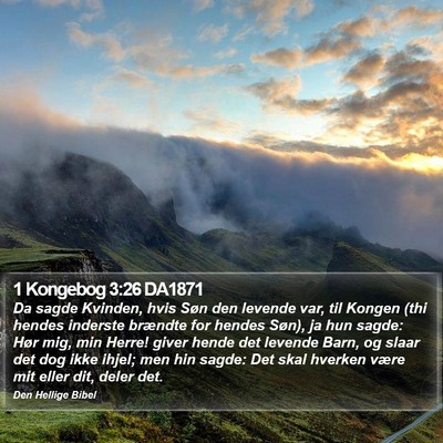 1 Kongebog 3:26 DA1871 Bible Verse Image