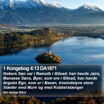 1 Kongebog 4:13 DA1871 Bible Verse Image