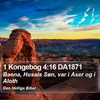 1 Kongebog 4:16 DA1871 Bible Verse Image
