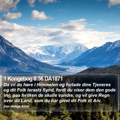 1 Kongebog 8:36 DA1871 Bible Verse Image