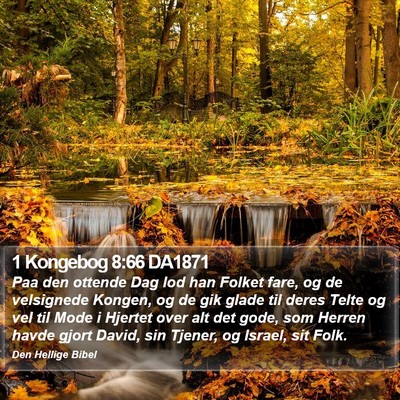 1 Kongebog 8:66 DA1871 Bible Verse Image