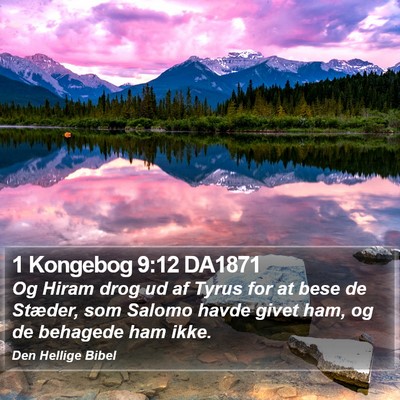1 Kongebog 9:12 DA1871 Bible Verse Image