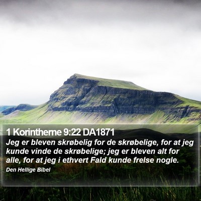 1 Korintherne 9:22 DA1871 Bible Verse Image