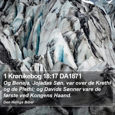 1 Krønikebog 18:17 DA1871 Bible Verse Image