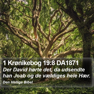 1 Krønikebog 19:8 DA1871 Bible Verse Image