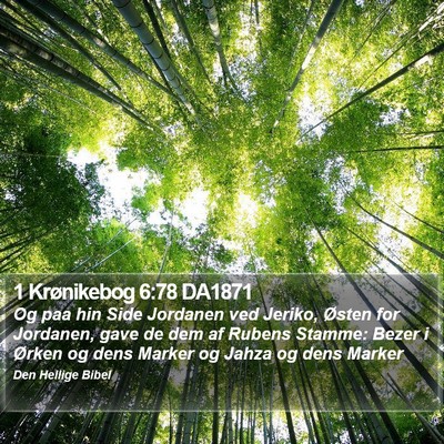1 Krønikebog 6:78 DA1871 Bible Verse Image
