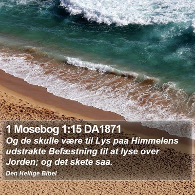 1 Mosebog 1:15 DA1871 Bible Verse Image