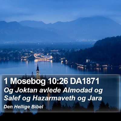 1 Mosebog 10:26 DA1871 Bible Verse Image