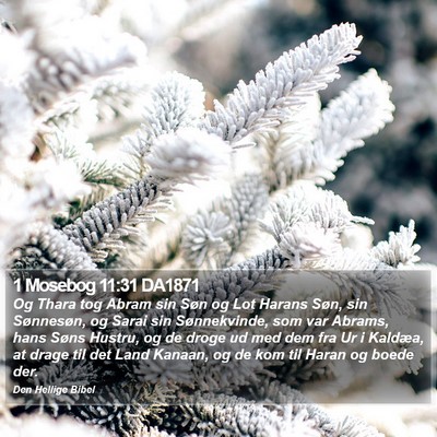 1 Mosebog 11:31 DA1871 Bible Verse Image
