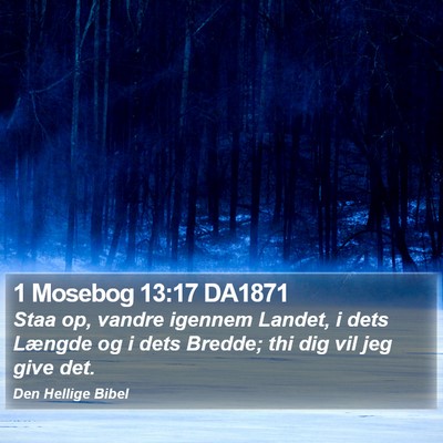 1 Mosebog 13:17 DA1871 Bible Verse Image