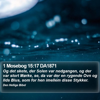 1 Mosebog 15:17 DA1871 Bible Verse Image