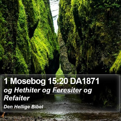 1 Mosebog 15:20 DA1871 Bible Verse Image