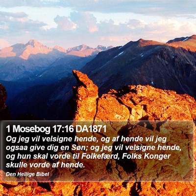 1 Mosebog 17:16 DA1871 Bible Verse Image