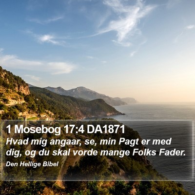 1 Mosebog 17:4 DA1871 Bible Verse Image