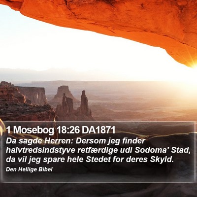 1 Mosebog 18:26 DA1871 Bible Verse Image