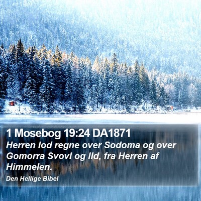 1 Mosebog 19:24 DA1871 Bible Verse Image