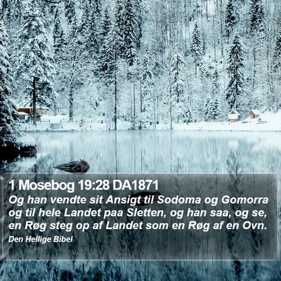 1 Mosebog 19:28 DA1871 Bible Verse Image