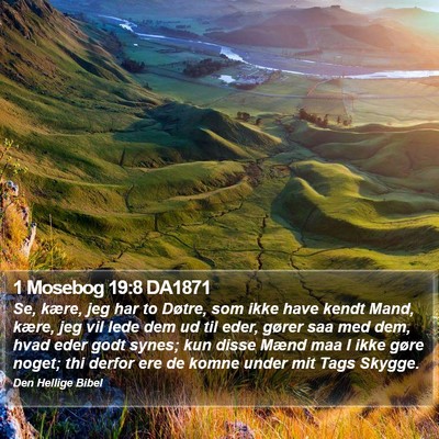 1 Mosebog 19:8 DA1871 Bible Verse Image