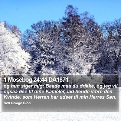 1 Mosebog 24:44 DA1871 Bible Verse Image