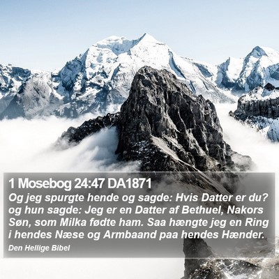 1 Mosebog 24:47 DA1871 Bible Verse Image