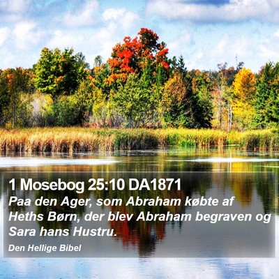 1 Mosebog 25:10 DA1871 Bible Verse Image