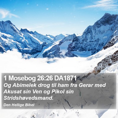 1 Mosebog 26:26 DA1871 Bible Verse Image