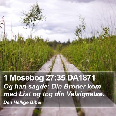 1 Mosebog 27:35 DA1871 Bible Verse Image