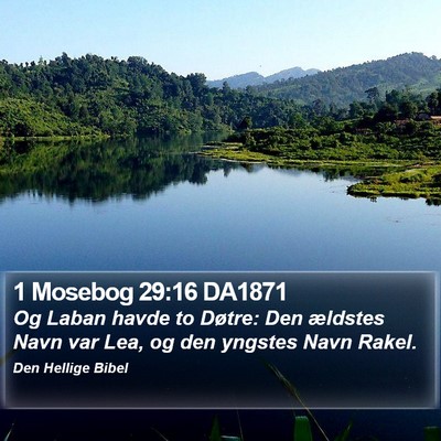 1 Mosebog 29:16 DA1871 Bible Verse Image