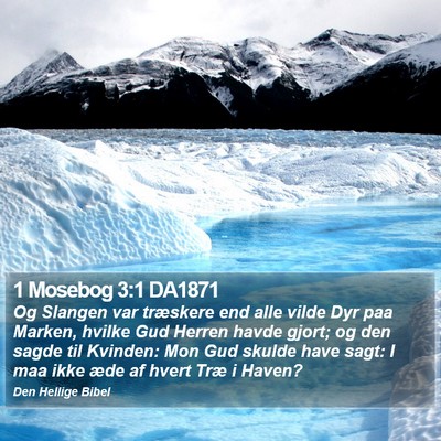 1 Mosebog 3:1 DA1871 Bible Verse Image