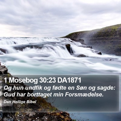 1 Mosebog 30:23 DA1871 Bible Verse Image