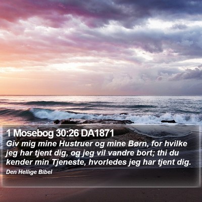1 Mosebog 30:26 DA1871 Bible Verse Image