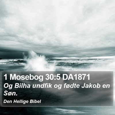 1 Mosebog 30:5 DA1871 Bible Verse Image